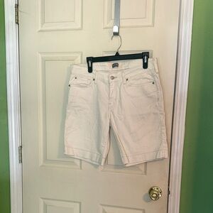 Signature by Levi Strauss Cream Jean Shorts